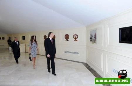 Президент Азербайджана принял участие в открытии Музея Государственного Флага - ФОТО