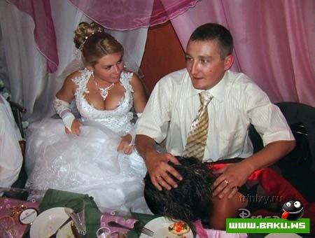 Никогда не попадут в свадебный альбом :)