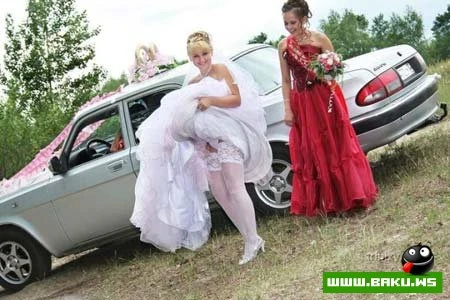 Никогда не попадут в свадебный альбом :)