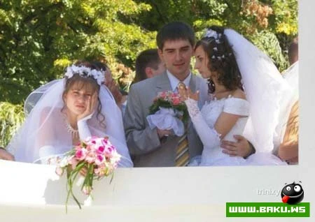Никогда не попадут в свадебный альбом :)