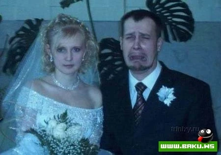 Никогда не попадут в свадебный альбом :)