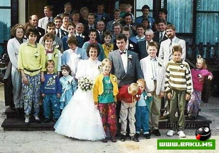 Никогда не попадут в свадебный альбом :)