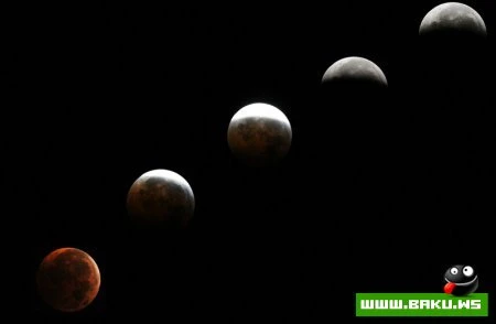 Самое необычное лунное затмение за последние несколько сот лет – ФОТОСЕССИЯ