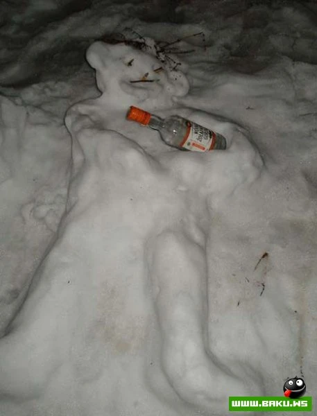 Пьяные снеговики (30 фото)