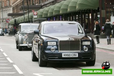 «Rolls-Royce» paradı – FOTOSESSİYA