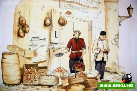 Потолки Бакинского «Арбата» - ФОТОРЕПОРТАЖ...