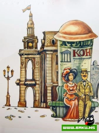 Потолки Бакинского «Арбата» - ФОТОРЕПОРТАЖ...