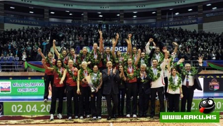 Çellenc Kubokunun Bakıda keçirilən final oyununu Prezident İlham Əliyev və xanımı Mehriban Əliyeva da izləyiblər - FOTO