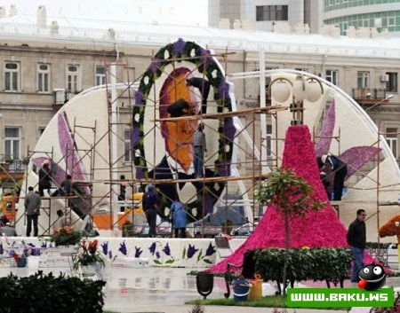 Праздничный концерт и грандиозный фейерверк в Баку - ФОТО