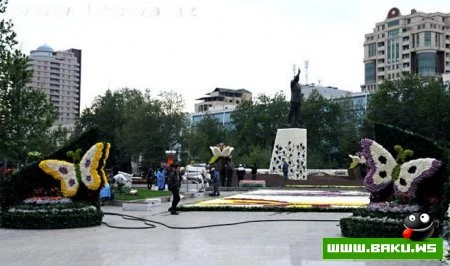 Праздничный концерт и грандиозный фейерверк в Баку - ФОТО
