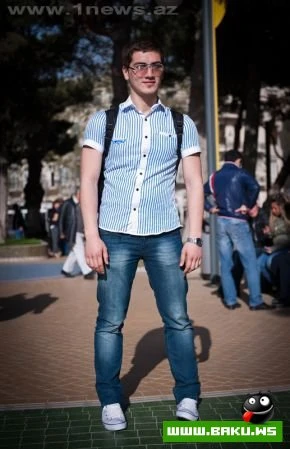 Бакинские «уличные» модники и модницы