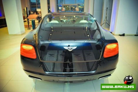 В Азербайджане представлен последний шедевр от Bentley