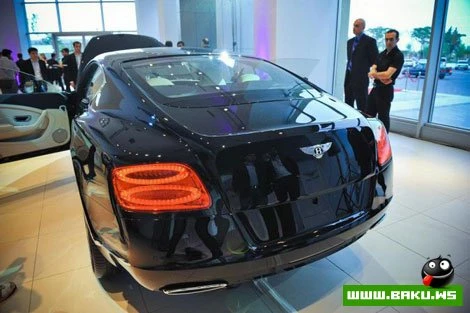 В Азербайджане представлен последний шедевр от Bentley