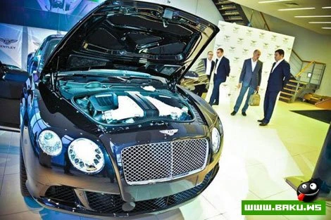 В Азербайджане представлен последний шедевр от Bentley