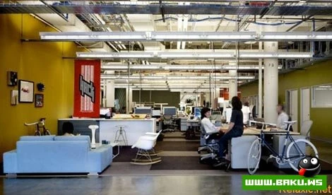 Офис Google vs. офис Facebook