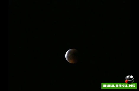 Ay tutulması Bakıda da müşahidə olundu - Foto, Video