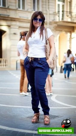 Бакинские «уличные» модники и модницы