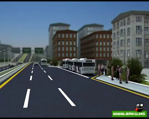 Nəqliyyat Nazirliyi Bakıda iri prospektin yenidən qurulması üzrə planları açıqlayıb (FOTO) (VİDEO)