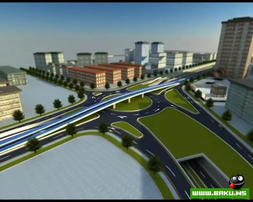 Nəqliyyat Nazirliyi Bakıda iri prospektin yenidən qurulması üzrə planları açıqlayıb (FOTO) (VİDEO)