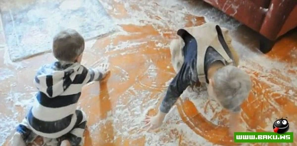 Kids party из муки (6 фото+видео)
