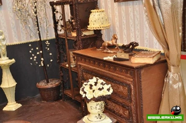 Шоколадная комната (7 фото)