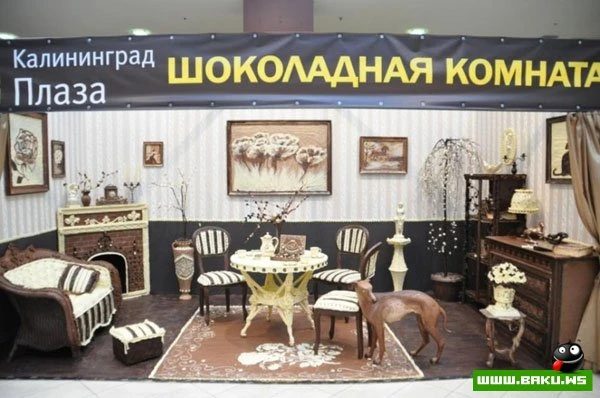 Шоколадная комната (7 фото)