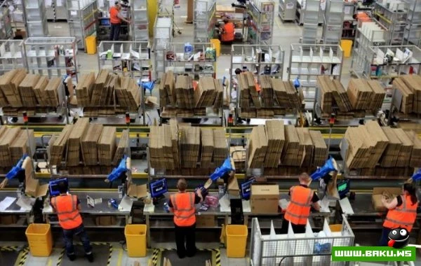 Взгляд изнутри на склад интернет-магазина Amazon (12 фото)