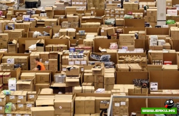 Взгляд изнутри на склад интернет-магазина Amazon (12 фото)