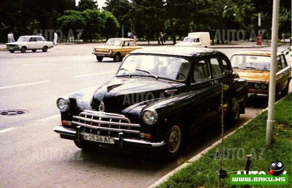 Ностальжи - Фотоподборка автомобилей Азербайджана XX века