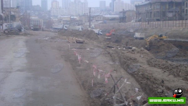 В центре Баку закладывается просторный парк