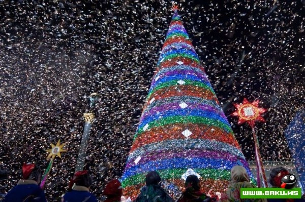 Новогодние елки Мира (28 фото)