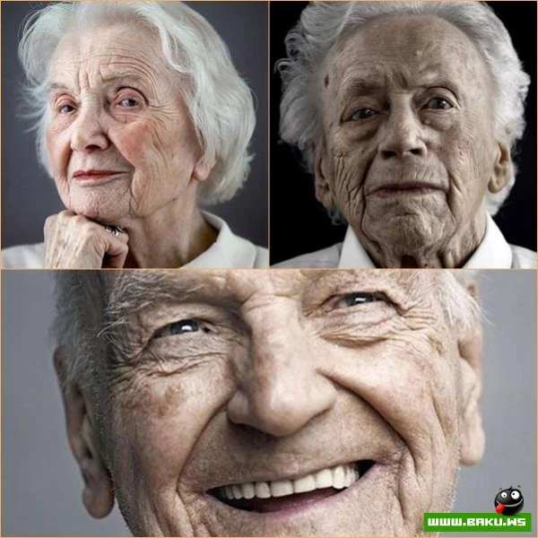 Фотографии людей в 100 лет