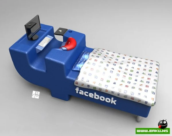 Facebook – кровать или социальная сеть в спальне