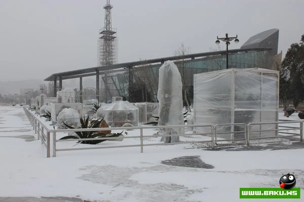 Exclusive! Снежный Баку - 08.02.2012 [44 фото+ видео]
