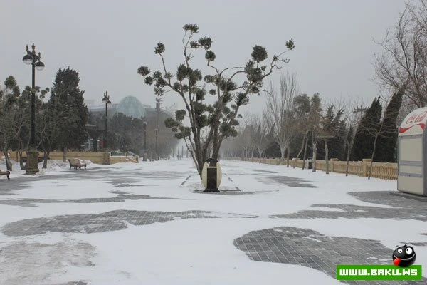 Exclusive! Снежный Баку - 08.02.2012 [44 фото+ видео]