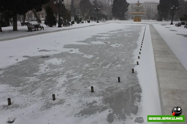Exclusive! Снежный Баку - 08.02.2012 [44 фото+ видео]