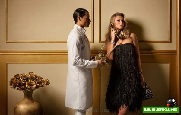 Paris Hilton in Vanity Fair Spain January 2012