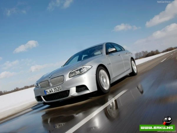 Новый BMW M550d с новым три-турбо дизельным двигателем [29 фото]
