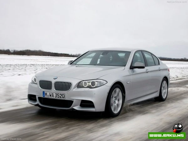 Новый BMW M550d с новым три-турбо дизельным двигателем [29 фото]