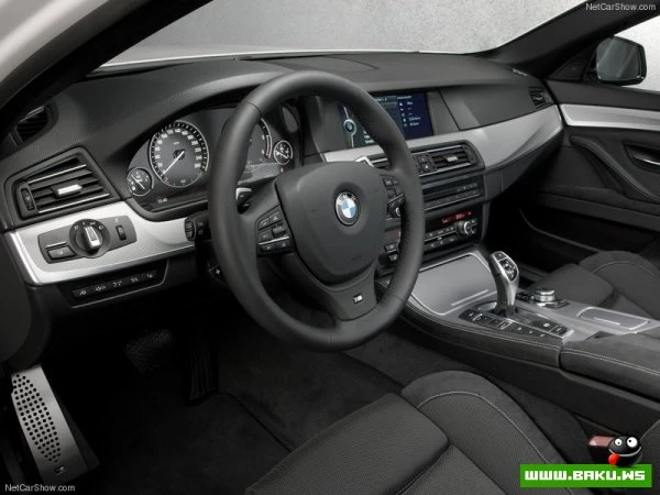 Новый BMW M550d с новым три-турбо дизельным двигателем [29 фото]