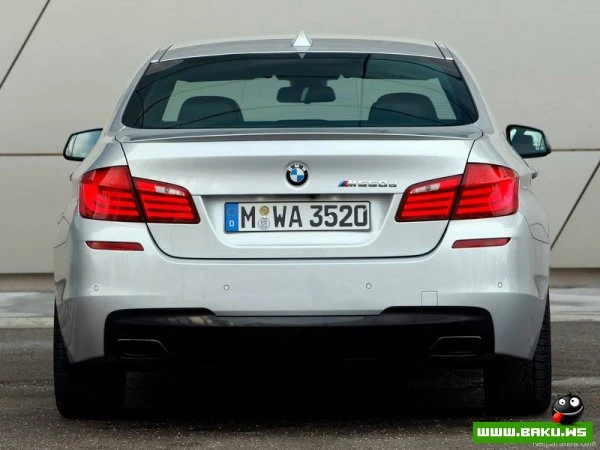 Новый BMW M550d с новым три-турбо дизельным двигателем [29 фото]