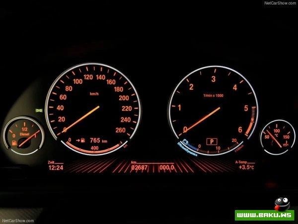 Новый BMW M550d с новым три-турбо дизельным двигателем [29 фото]