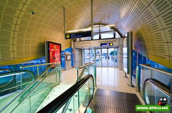 Дубайское метро [32 фото]