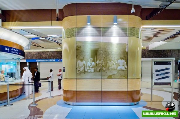 Дубайское метро [32 фото]