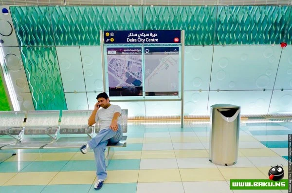 Дубайское метро [32 фото]