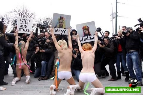Femen в Стамбуле [фото + видео]