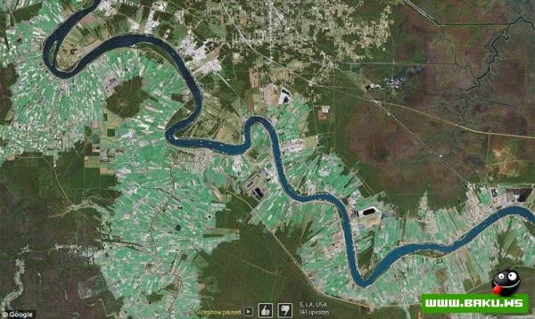 Топ-10 удивительных снимков с Google Earth [10 фото]