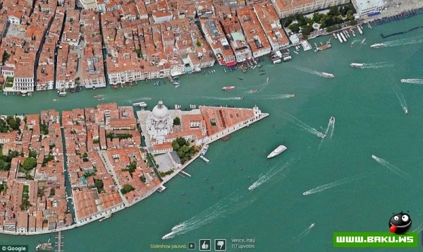 Топ-10 удивительных снимков с Google Earth [10 фото]