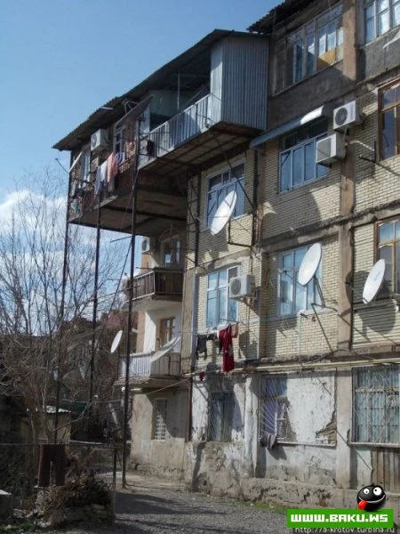 Нахичевань - город удивительных балконов [30 фото]