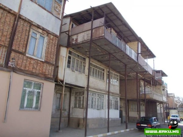 Нахичевань - город удивительных балконов [30 фото]